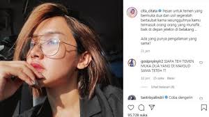 Kata kata sindiran halus kasar frontal untuk pacar, teman dan mantan karena sakit kati kecewa orang sombong penjilat bermuka dua cewek matre. Posting Teman Bermuka Dua Cita Citata Diduga Sindir Ayu Ting Ting