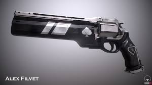 Destiny 2 Hand Cannon Ace Of Spades Alex Filvet On Artstation At Https Www Artstation Com Artwork Qlynz Hand Cannon Destiny Ideas Destiny