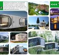 Fully-Furnished Tiny Home Space Capsule: Modular 40ft ...