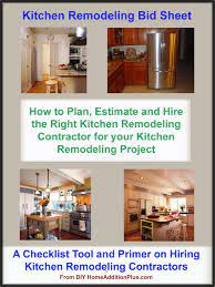 Kitchen Remodeling Bid Sheet Kitchen Remodeling Costs Hire Kitchen Remodeling Contractor Cheap Kitchen Remodel Kitchen Remodel Simple Kitchen Remodel