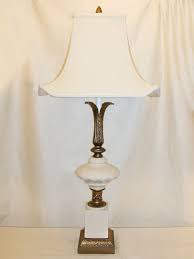 Check spelling or type a new query. Cream Porcelain Hollywood Regency Table Lamp W Leaf Accents C 1960