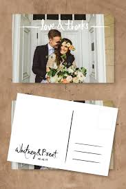 Top 5 Personalised Wedding Photo Thank You Cards You Will Love Wedding Thank You Postcards Wedding Thank You Cards Wedding Thank You