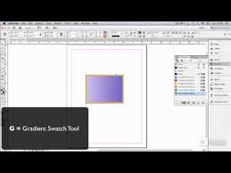 How to create gradient between two colors? Indesign Cs6 103 Working With Color 4 Creating A Gradient Youtube