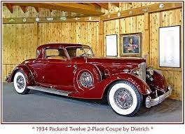 1934 Packard Vintage Cars Antique Cars Old Classic Cars