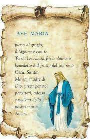 Jungfrau mild erhöre einer jungfrau flehen aus diesem felsen starr und wild soll mein gebet zu dir hinwehen wir schlafen sicher bis zum morgen ob menschen noch so grausam sind o jungfrau, sieh der. Ave Maria In Latino E Italiano