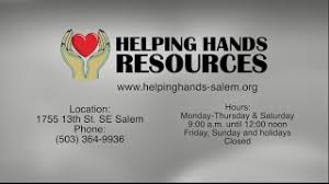 Information on assistance programs in salem and marion county oregon. Helping Hands Resources Serving The Needs Of The Community Since 1967