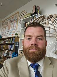 I found my way into a teachers classroom. Where might I be?