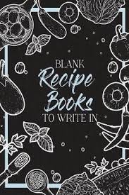 Blank Recipe Books To Write In Laluna Print 9780464353423