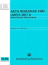 Di sesetengah sekolah, mungkin hampir semua makanan kantin yang dilampir di sini, tidak dijual lagi. Akta Makanan 1983 Peraturan Peraturan Di Bawahnya Ukkmpkdkinta