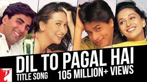Dil To Pagal Hai Song Shah Rukh Khan Madhuri Dixit Karisma Kapoor Akshay Kumar Lata Mangeshkar Youtube Songs Old Bollywood Songs Hindi Movie Song Shahrukh khan best songs of all time shahrukh khan 2019. shah rukh khan madhuri dixit karisma
