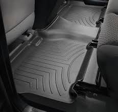 Weathertech Digitalfit Floorliner Black Large Rear Liners At Crutchfield Weather Tech Toyota Tundra Tundra