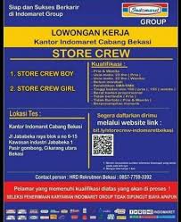 Check spelling or type a new query. Lowongan Kerja Indomaret Bekasi Terbaru 2021