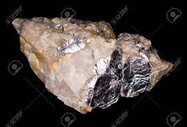 Or you just love magic things? Shiny Silver Flakes Of Molybdenite Ore On Quartz Stock Photo Picture And Royalty Free Image Image 17748825