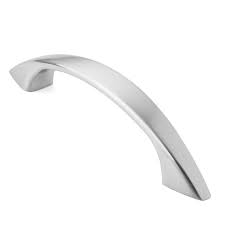 Changing out your drawer pulls can create a new look in your kitchen, bathroom or bedroom. Cauldham Solid Kitchen Cabinet Arch Pulls Handles 3 Hole Centers Curved Drawer Door Hardware Style M243 Satin Nickel Walmart Com Walmart Com