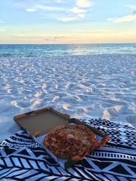 Pizza On The Beach Datenight Summer Vibes Beach Summer Vibes Lake Pictures