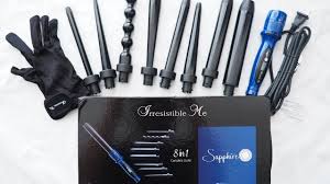 Farkli Kalinliktaki Sac Masalarini Deniyoruz Irresistible Me Sapphire 8 In 1 Curling Youtube