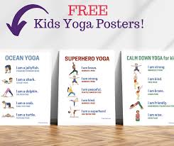When doing yoga with kids don't get stressed out about perfection. How To Do Yoga Games With Large Groups Of Kids Printable Poster