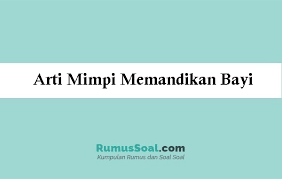 We did not find results for: Arti Mimpi Memandikan Bayi Menurut Islam Dan Primbon