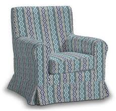 Bezug In Marbella Blau Fur Den Ikea Ektorp Jennylund Sessel Www Saustarkdesign Com Ikea Mobel Ikea Design