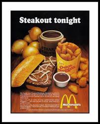 Mac Steak Sandwich Discontinued Food Mcdonald Menu Food Ads