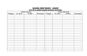 Contoh format buku ekspedisi sekolah tahun ajaran 2016 2017. Download Contoh Surat Contoh Buku Ekspedisi Surat Masuk Dan Keluar