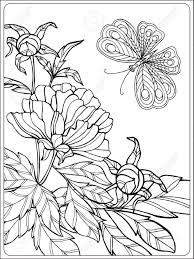 Es gibt blumen für die helfer. Dekorative Blumen Vogel Und Schmetterlinge Malbuch Fur Erwachsene Und Altere Kinder Malvorlage Umrisszeichnung Vektor Illustration Lizenzfrei Nutzbare Vektorgrafiken Clip Arts Illustrationen Image 57225287