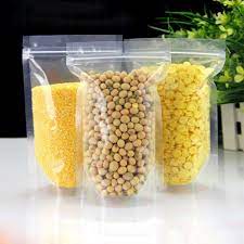 Clear Stand Up Self Seal Bags Plastic Pouches Food Storage Packaging Resealable Ebay In 2021 Food Plastic Food Packaging Plastic Pouch