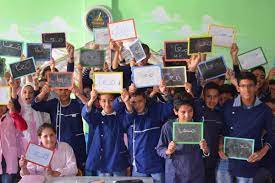 Il s'agit de l'enfant meryem amjoun. Notre Programme Unicef