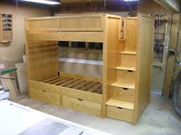 The plan is to build an enclosed room in that corner of the garage to serve as a mudroom. Bunk Bed Plans Bunk Beds With Stairs By Dshute Lumberjocks Com Woodworking Bunk Bed Plans Diy Bunk Bed Bunk Beds With Stairs