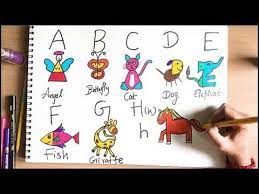 Check out why i started this series of drawing pictures using letters and make sure to scroll down to see what you can say to your child if they are upset with the way their drawing turns out. How To Draw With Alphabets Learn With Fun Drawing For Kids Artofit