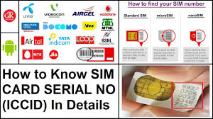 It is inscribed on the back of the sim card. How To Know Sim Card Serial No Iccid Full Details Youtube