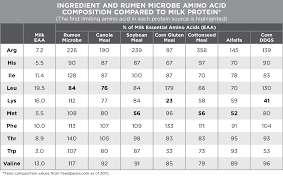 comparing amino acid profiles of protein sources canolamazing