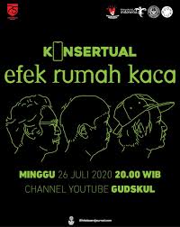 Akbar bagus sudibyo composer, writer: Kementerian Pariwisata Dan Ekonomi Kreatif Siap Siap Malam Ini Sobatparekraf Semua Konsertual Program Musik Hasil Kerjasama Kemenparekraf Dengan Gudskul Dan Rururadio Kembali Hadir Edisi Kali Ini Akan Menyuguhkan Penampilan Dari Efek Rumah