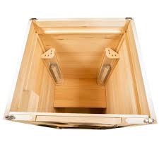 To make a near infrared sauna, a standard sauna is retrofitted with an edison light bulb assembly. 1 Person Infrared Sauna Toxin Free Lifetime Guarantee Saunaray
