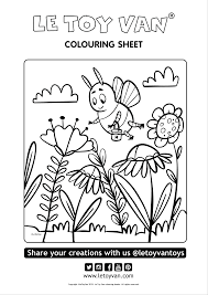 Choose your favorite coloring page and color it in bright colors. Free Printable Coloring Pages Le Toy Van
