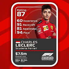 Brossano 22 3 days ago. F1 2020 The Official Game Website F1 2020 Driver Ratings Update Abu Dhabi Grand Prix