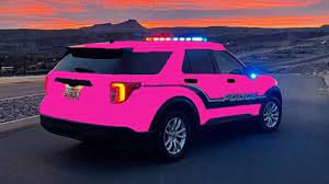 Hurricane police get their 'Barbie' on, debut new Dream Patrol Car