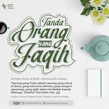 Tanda Orang Yang Faqih Orang Tanda Kutipan