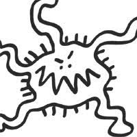 38+ germs coloring pages for printing and coloring. Five Armed Germ Coloring Pages Surfnetkids
