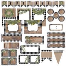Black And White Buffalo Plaid Classroom Decor Black And White Buffalo Check Farmhouse By Crafty In Kindergarten Teachers Pay Teachers Classroom Decor Classroom Makeover Classroom Decorations