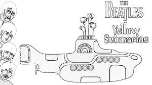 Underwater equipment is used for military and research purposes, and thus the collection of submarine coloring pages is interesting for children. Yellow Submarine Coloring Page Coloring Home