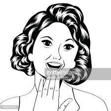 The son of an enslaved black woman and a white man, johnson was born into slavery around 1763. Pop Art Illustration Of A Laughing Woman Clipart Image