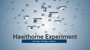 Elton mayo and his associates conducted their studies in the hawthorne plant of the western electrical company, u.s.a., between 1927 and. Hawthorne Experiment By Kayla St Amand On Prezi Next