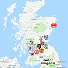 Nbcsn premier league live premier league sat 8pm mst. 2018 Scottish Premiership Map Map Scottish Football Logo