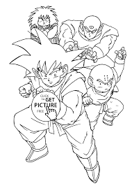 Cute free weather coloring page to download. Dragon Ball Coloring Sheet