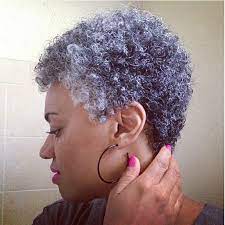 Pin By Deriska Jackson On Amazing Natural Hair Natural Hair Styles Short Hair Styles Natural Gray Hair