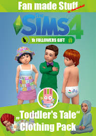 Standardheld Toddler S Tale Clothing Pack 1000 Sims 4 Toddler Sims Packs Sims 4