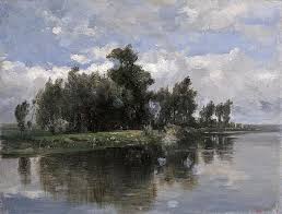 Channel Netherlands Carlos De Haes Paisajes Pinturas Pintor
