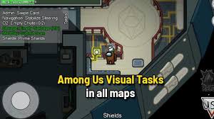 Among Us Visual Tasks List The Skeld Polus Mira Hq In 2020 Task List Task Visual