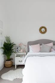 Grey White Blush Bedroom Bedroom Interior Grey And White Room White Room Decor